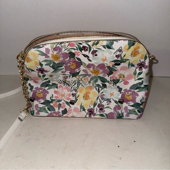 NANETTE LEPORE Floral Crossbody Bag - White and Multicolor - Picture 5 of 6